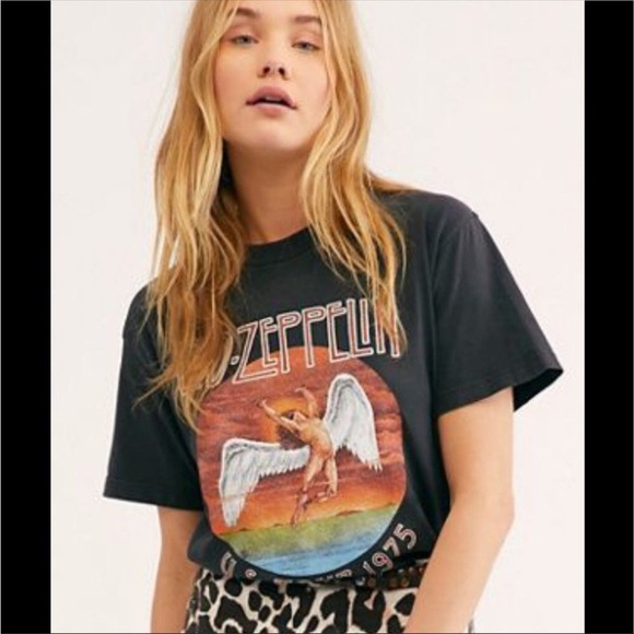 CLOSEOUT SALE!New! ❤️Host pick❤️Led Zeppelin grunge rock tee - Picture 3 of 8